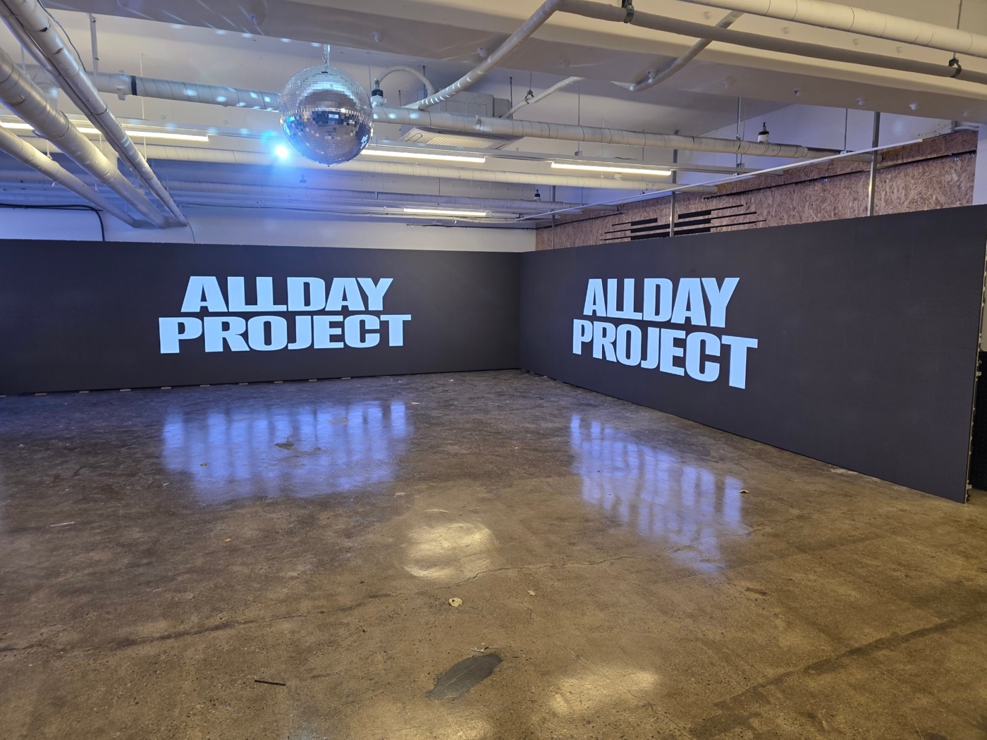 ALLDAY PROJECT 팝업 전광판렌탈